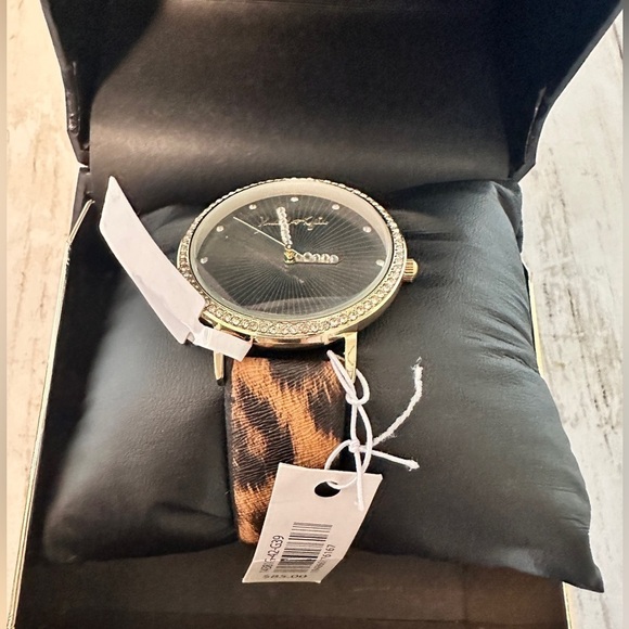 KENDALL + KYLIE Ladies Quartz Movement Snakeskin Strap Analog Watch - Picture 4 of 9